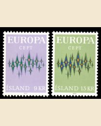 Iceland # 439-40 Europa