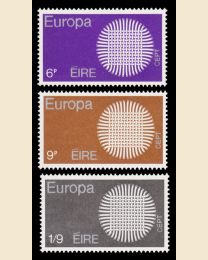 Ireland # 279-81 Europa