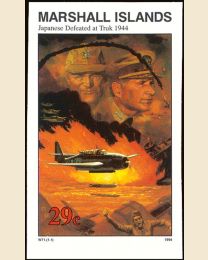 Marsh Is.#482 Japanese Defeated at Truk