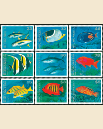 Micronesia #213-26  Tropical Fish