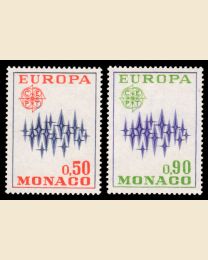 Monaco # 831-32 Europa
