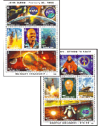 Mongolia #2355-56 John Glenn