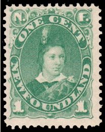 Newf # 44 1¢ Edward VII