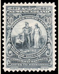 Newf # 72 30¢ Colony Seal
