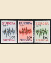 Portugal # 1141-43 Europa