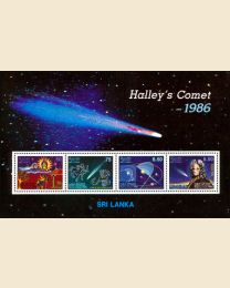 Sri Lanka #785a Halley's Comet