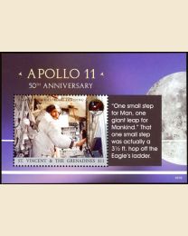 Apollo 11 Moonlanding St. Vincent #4156