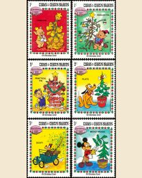 Turks & Caicos # 593-598