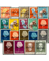 UNITEA West New Guinea #1a-19a