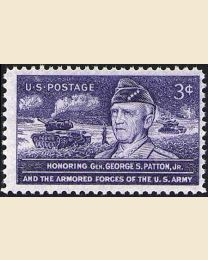 #1026 - 3¢ General Patton