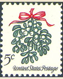 #1255 - 5¢ Mistletoe