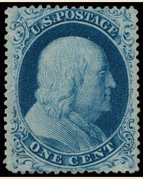 #  22 - 1¢ Franklin