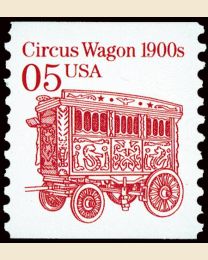 #2452B - 5¢  Circus Wagon