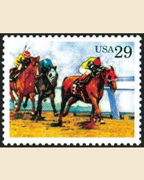 #2757 - 29¢ Thoroughbred Racing