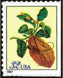 #3128 - 32¢ Citron, Moth, Larvae, Pupa Beetle