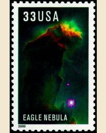 #3384 - 33¢ Eagle Nebula