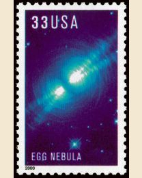 #3387 - 33¢ Egg Nebula