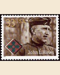 #3393 - 33¢ John Hines