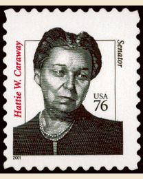 #3431 - 76¢ Hattie Caraway