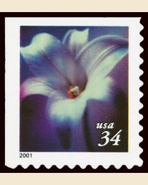 #3487 - 34¢ Lilies Booklet 10 1/2 x 10 3/4