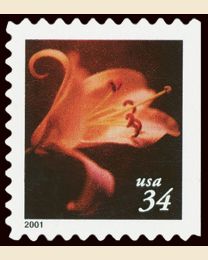 #3490 - 34¢ Lilies Booklet 10 1/2 x 10 3/4