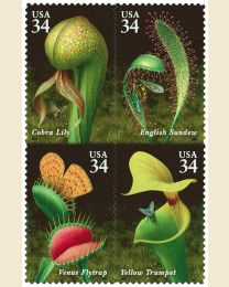 #3528S- 34¢ Carnivorous Plants