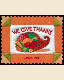 #3546 - 34¢ We Give Thanks