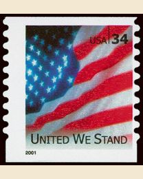 #3550 - 34¢ United We Stand