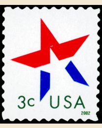 #3614 - 3¢ Star