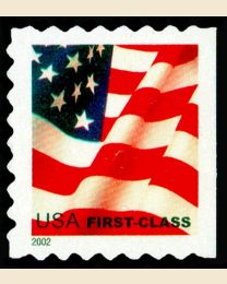 #3625 - Flag (37¢)