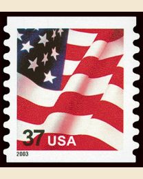 #3633A- 37¢ Flag