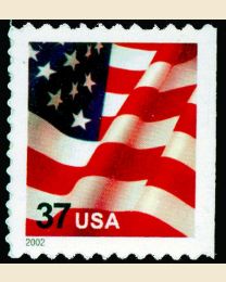 #3636 - 37¢ Flag