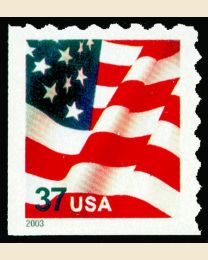 #3637 - 37¢ Flag