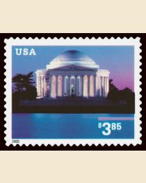 #3647A- $3.85 Jefferson Memorial