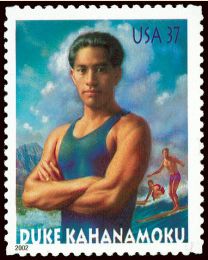 #3660 - 37¢ Duke Kahanamoku 