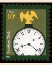 #3757 - 10¢ American Clock