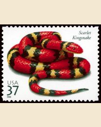 #3814 - 37¢ Scarlet Snake
