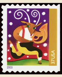 #3828 - 37¢ Reindeer with Horn