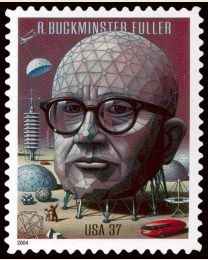 #3870 - 37¢ Buckminister Fuller