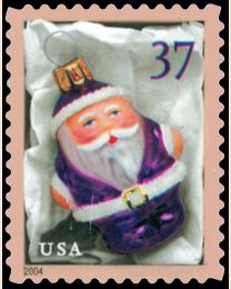 #3883 - 37¢ Purple Santa