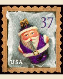 #3892 - 37¢ Purple Santa