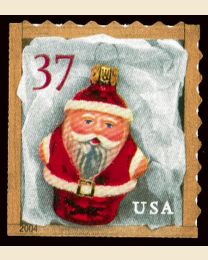 #3893 - 37¢ Red Santa