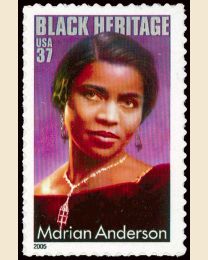 #3896 - 37¢ Marian Anderson