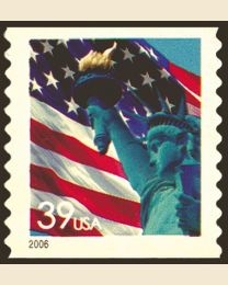 #3982 - 39¢ Flag & Liberty