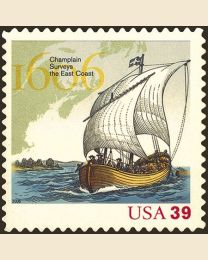 #4073 - 39¢ Samuel de Champlain