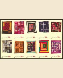 #4089S- 39¢ Gee's Bend Quilts