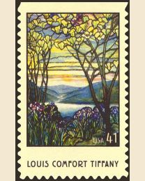 #4165 - 41¢ Louis Comfort Tiffany