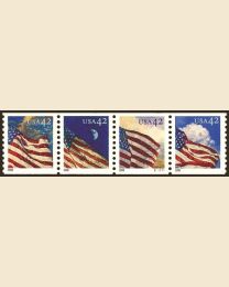 #4228S- 42¢ Flags