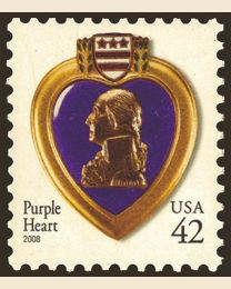 #4263 - 42¢ Purple Heart