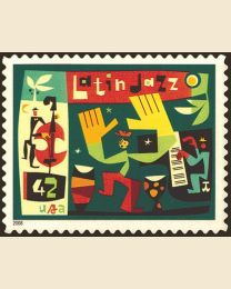 #4349 - 42¢ Latin Jazz